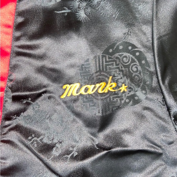 Vintage Silk Satin Tunic Jacket - Picture 4 of 4